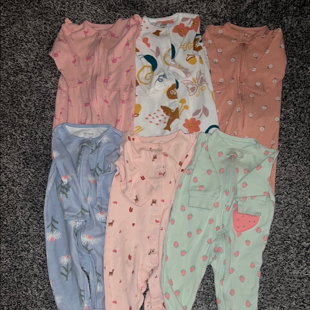 Colorful Baby Onesies Set $20 All 6